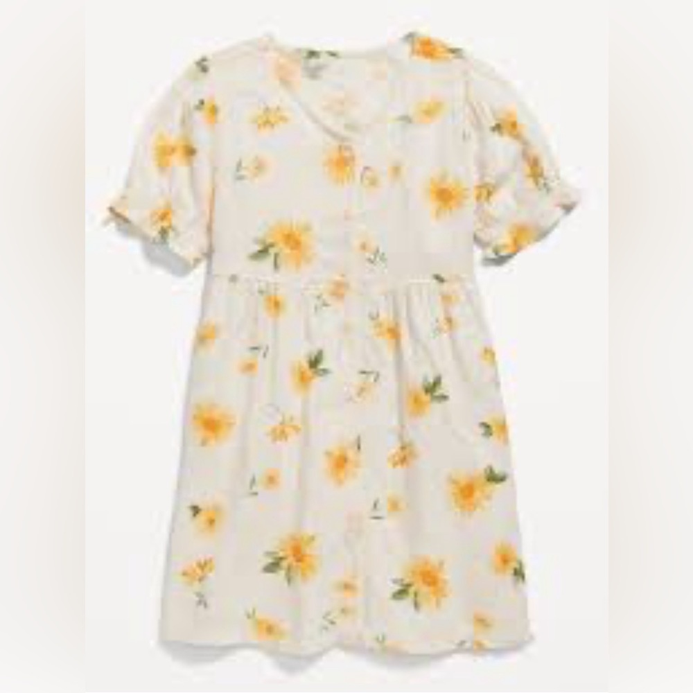 Old Navy Toddler Girls Sunflower dress 2T NWT